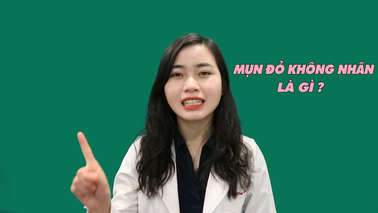 Mụn viêm đỏ ở má nguyên nhân